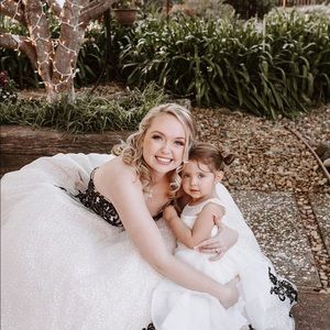 Rosebud Flower Girl Dress - Kids 
Color: White | Size: 4